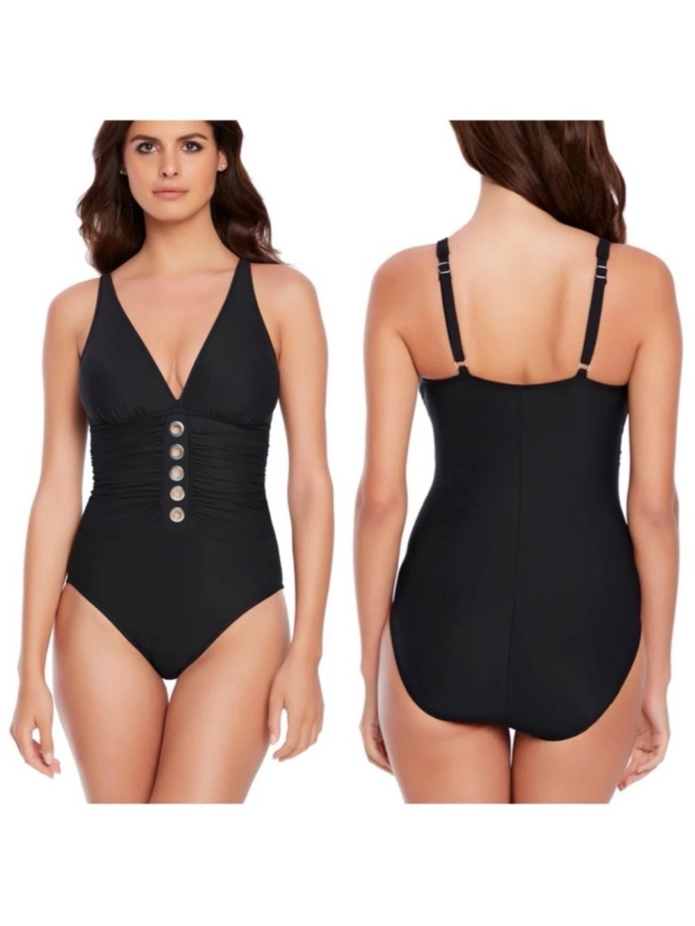 Magicsuit Greta Full Circle One Piece Swimsuit in Black